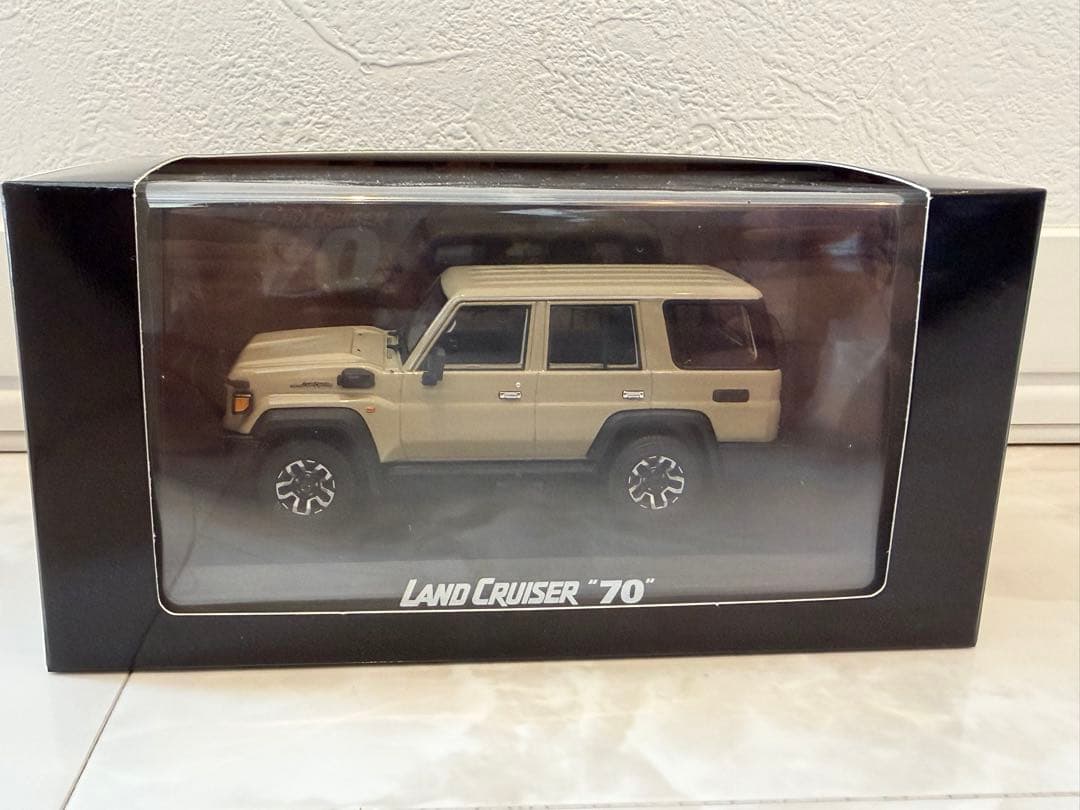 非売品！トヨタ、ランドクルーザー70 ３台セット　ミニカー　模型　京商　1/43