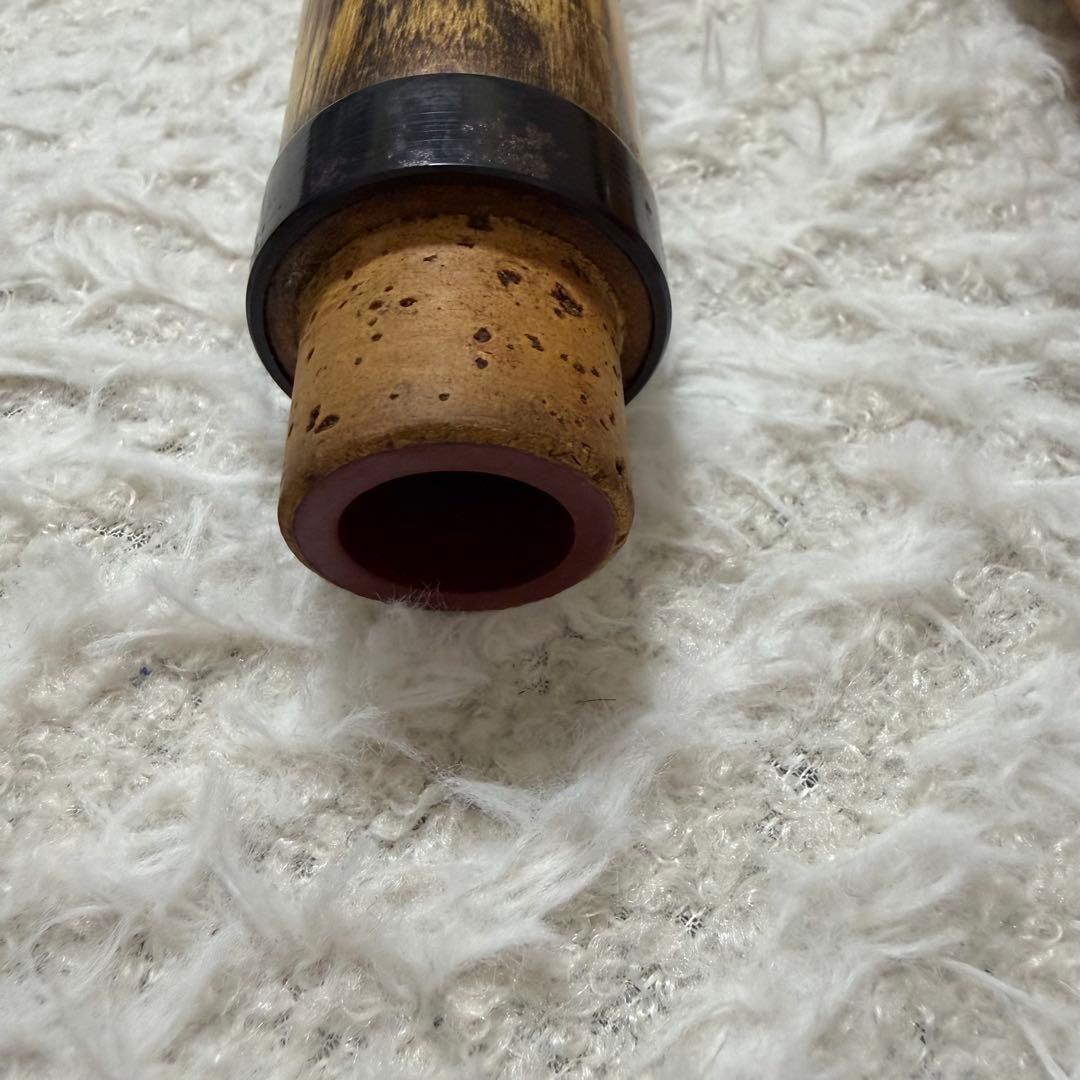 【美品】都山流 虚竹 一尺八寸　尺八本体　墨刻印