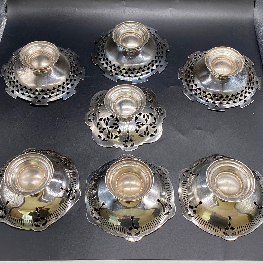 Mappin&Webb　マッピンアンドウェッブ　シルバープレート　7枚セット
