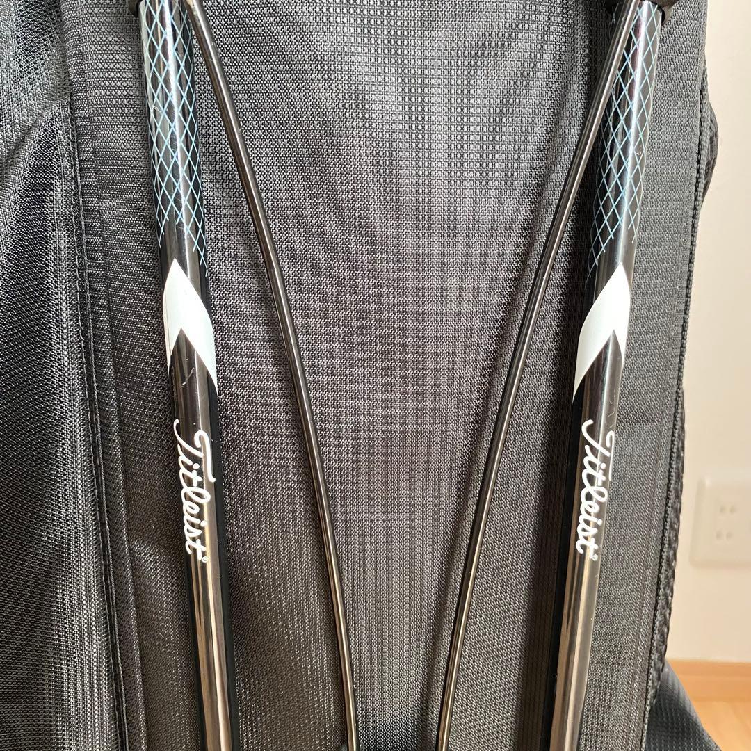 【極美品】Titleist タイトリスト ゴルフ キャディバッグ スタンド付き
