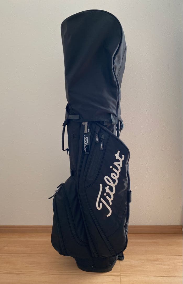 【極美品】Titleist タイトリスト ゴルフ キャディバッグ スタンド付き