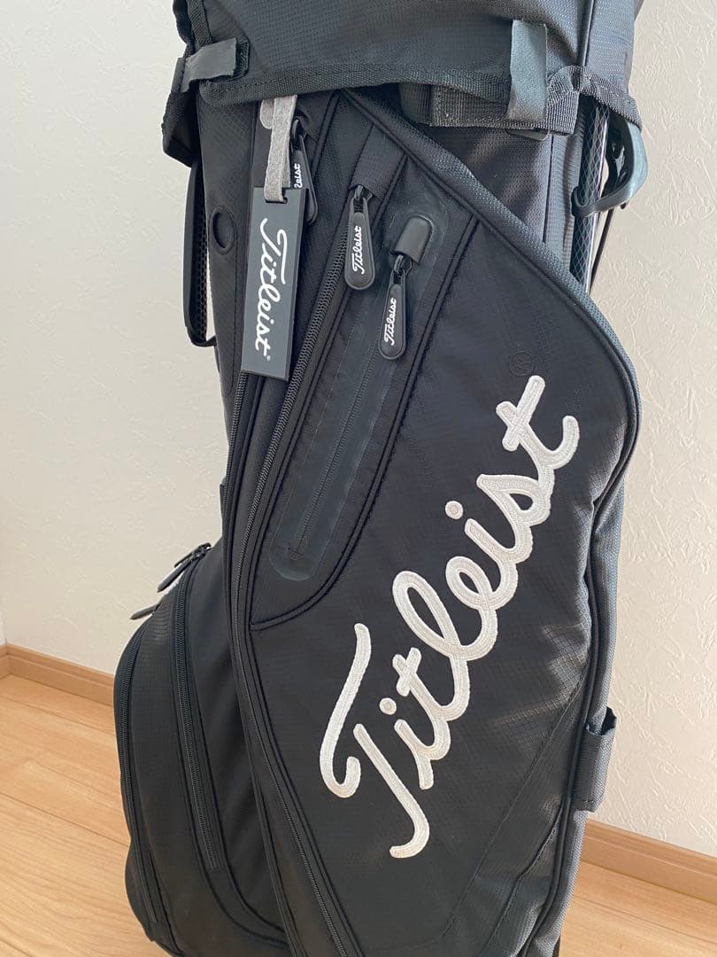 【極美品】Titleist タイトリスト ゴルフ キャディバッグ スタンド付き
