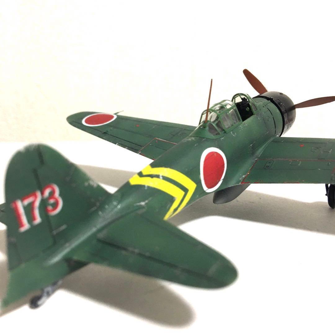 タミヤ 1/72 三菱 零式艦上戦闘機ニニ型 完成品 零戦 ゼロ戦 日本海軍
