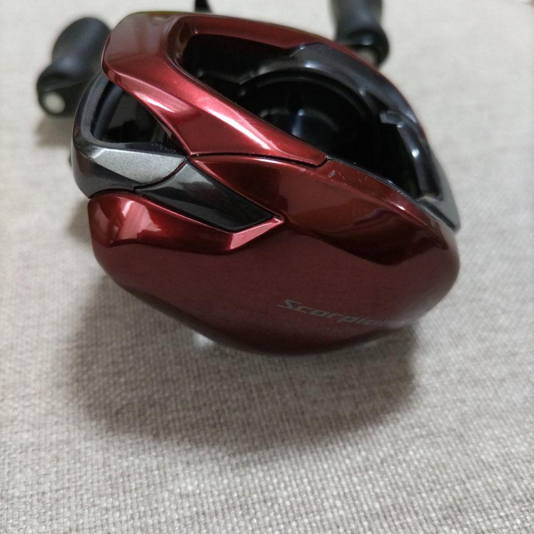 '19スコーピオン MGL150HG右ハイギヤベイトリール レッド
