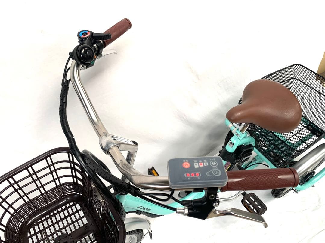 【即乘】送料無料 電動アシスト三輪自転車 5.8Ah 18-16インチ動作確認済
