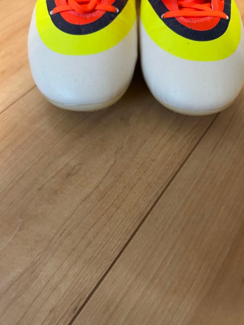 CR7 マーキュリアル ヴェイパー IX HG-V ACC(ホワイト×オレンジ)