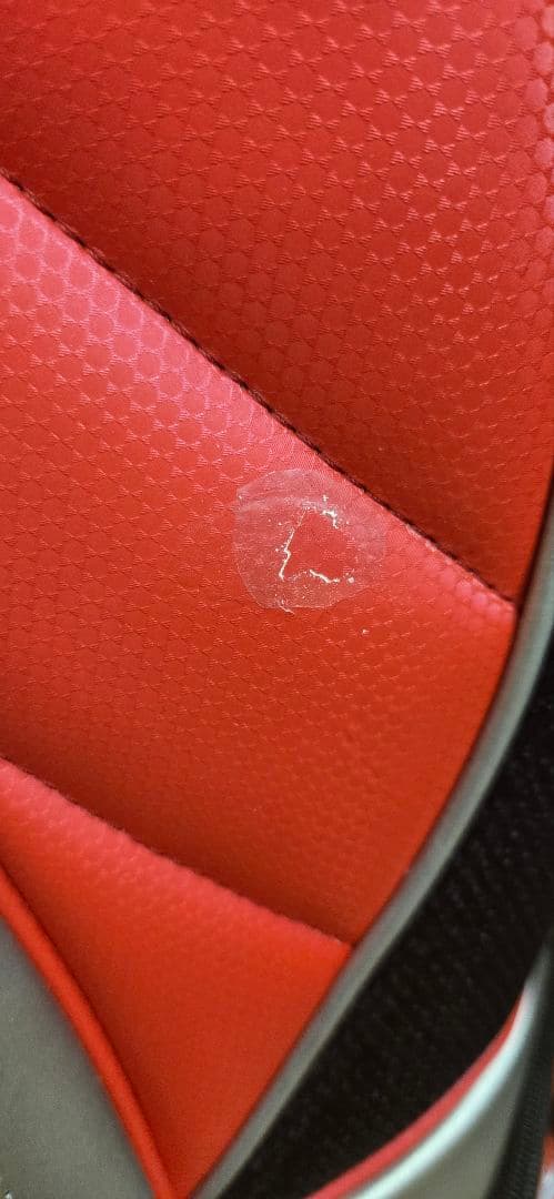 メンディー　未使用　Mizuno 赤 ゴルフバッグ・キャディバッグ