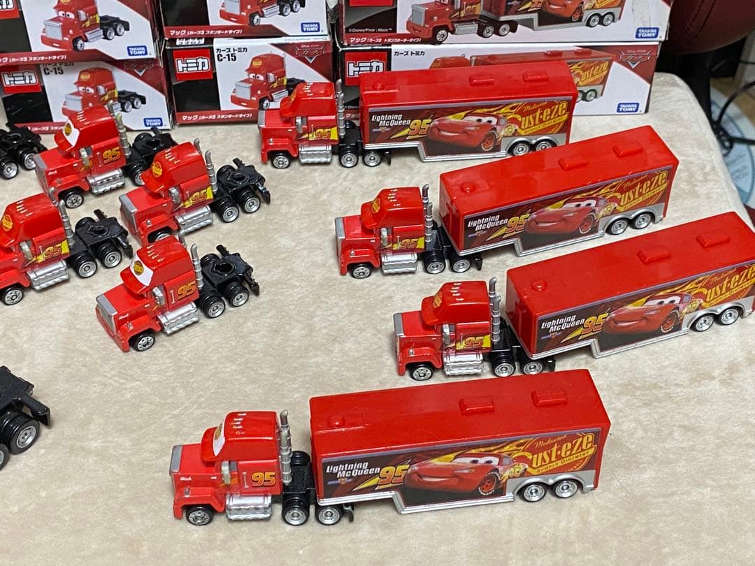トミカ カーズマック17台トレーラー6台セット販売絶版品カスタムベースホイール