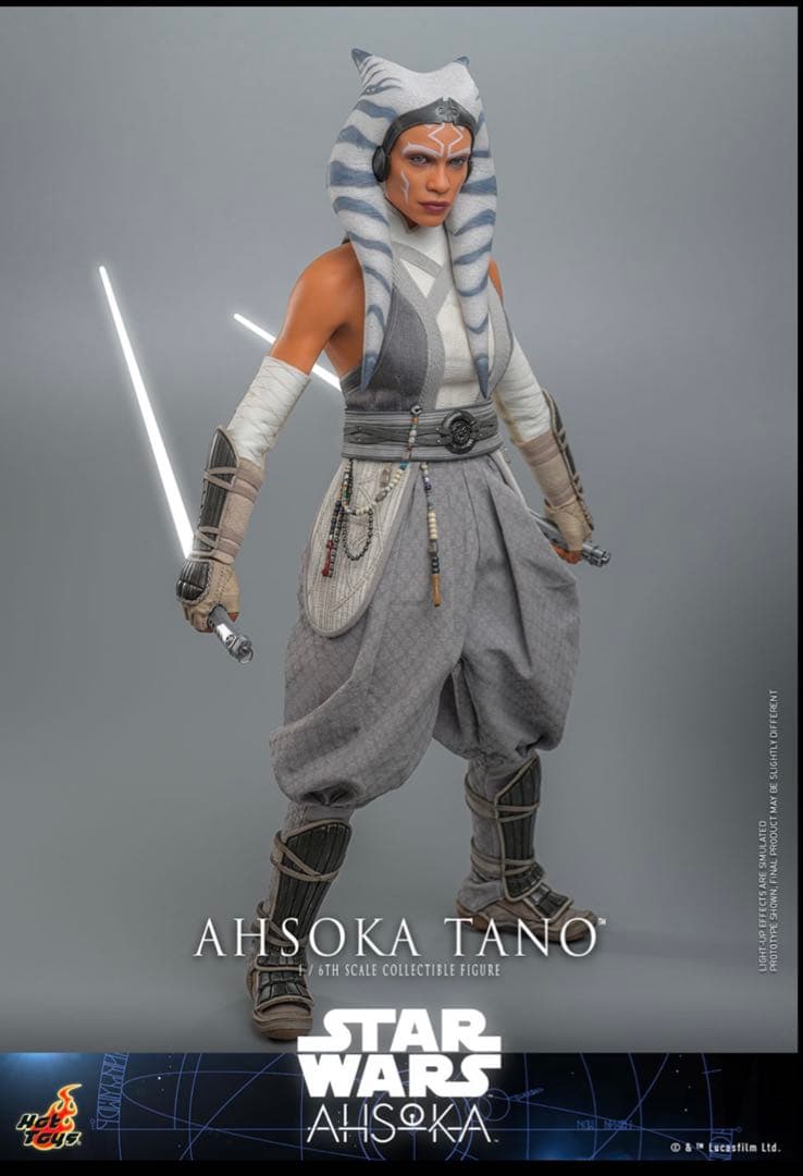 ホットトイズ 1/6 スター・ウォーズ：アソーカ アソーカ・タノ TMS118