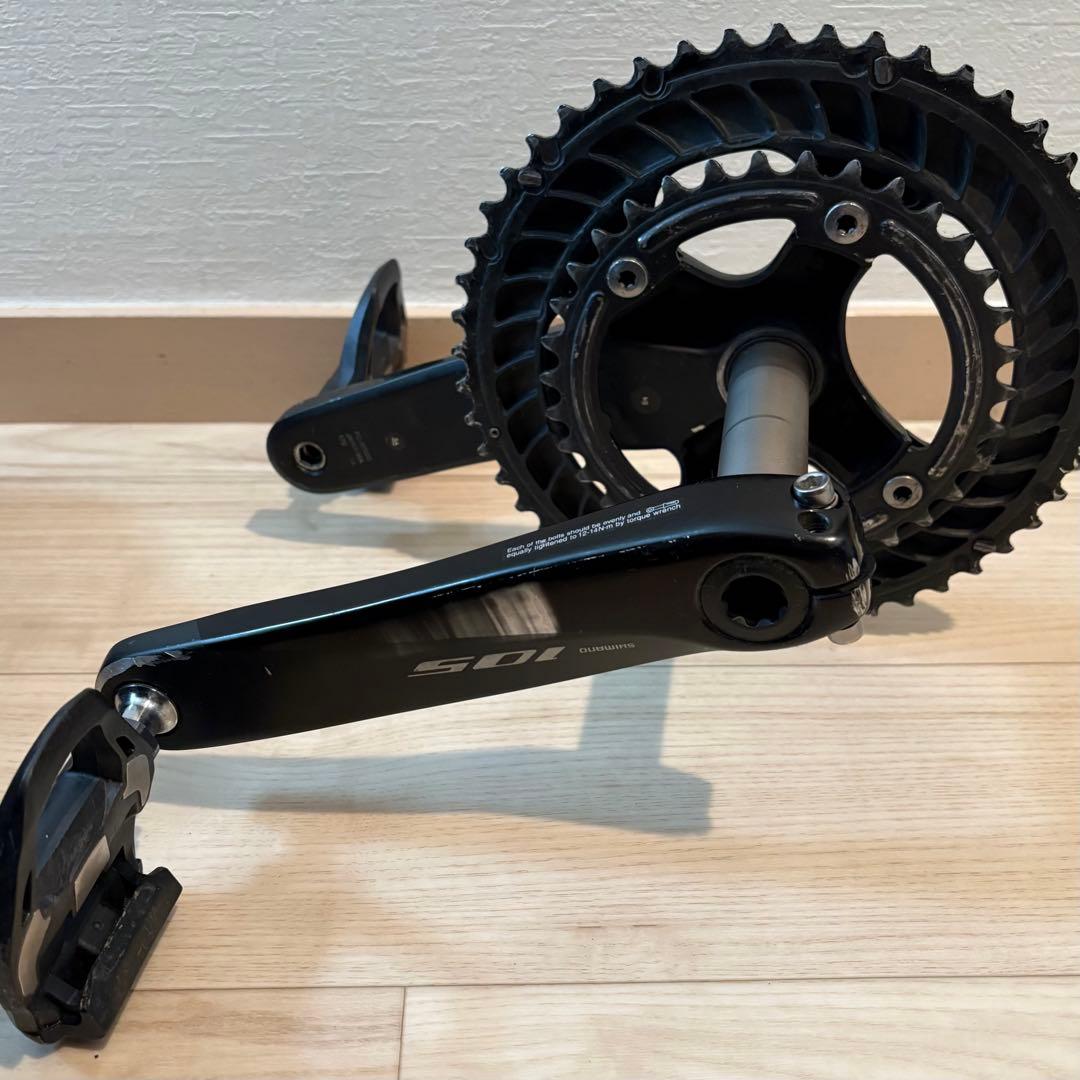 Shimano 105 クランクセット＆アルテグラ　ビンディングペダル