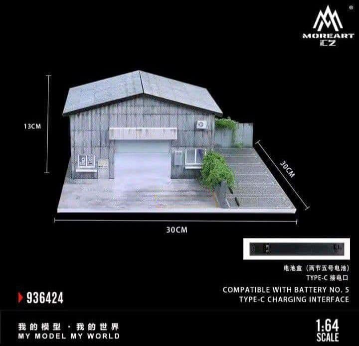 ■1/64【FACTORY　BUILDING　GARAGE】《新品・未使用品》