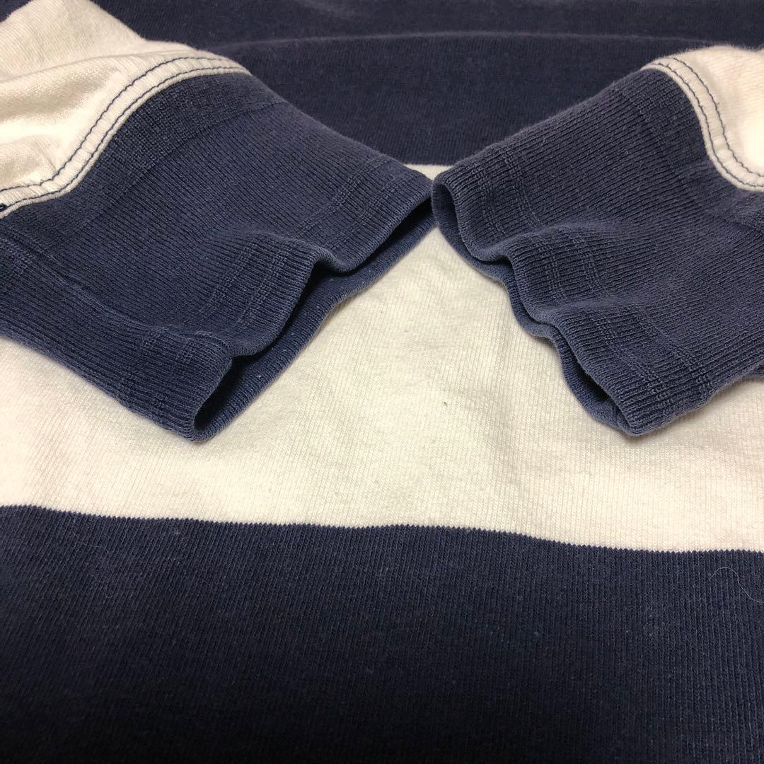 Polo by Ralph Lauren ラガーシャツ ネイビー/ホワイト