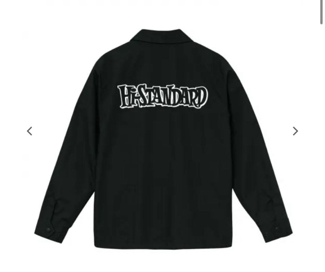 Hi-STANDARD ロゴコーチジャケット サイズXL 黒