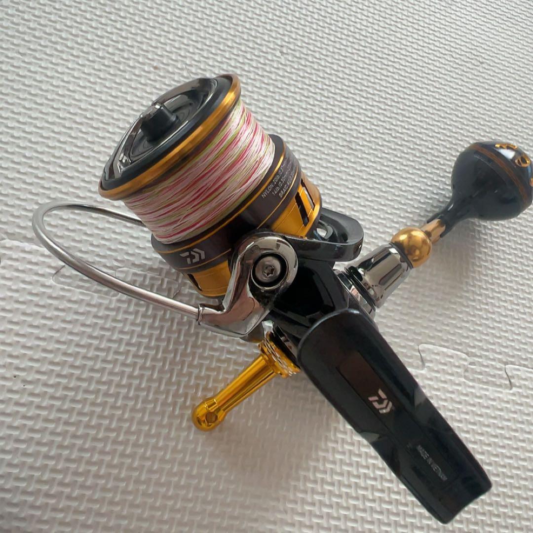 Daiwaスピニングリール18レガリスLT4000D-CXH1.5号200m巻き