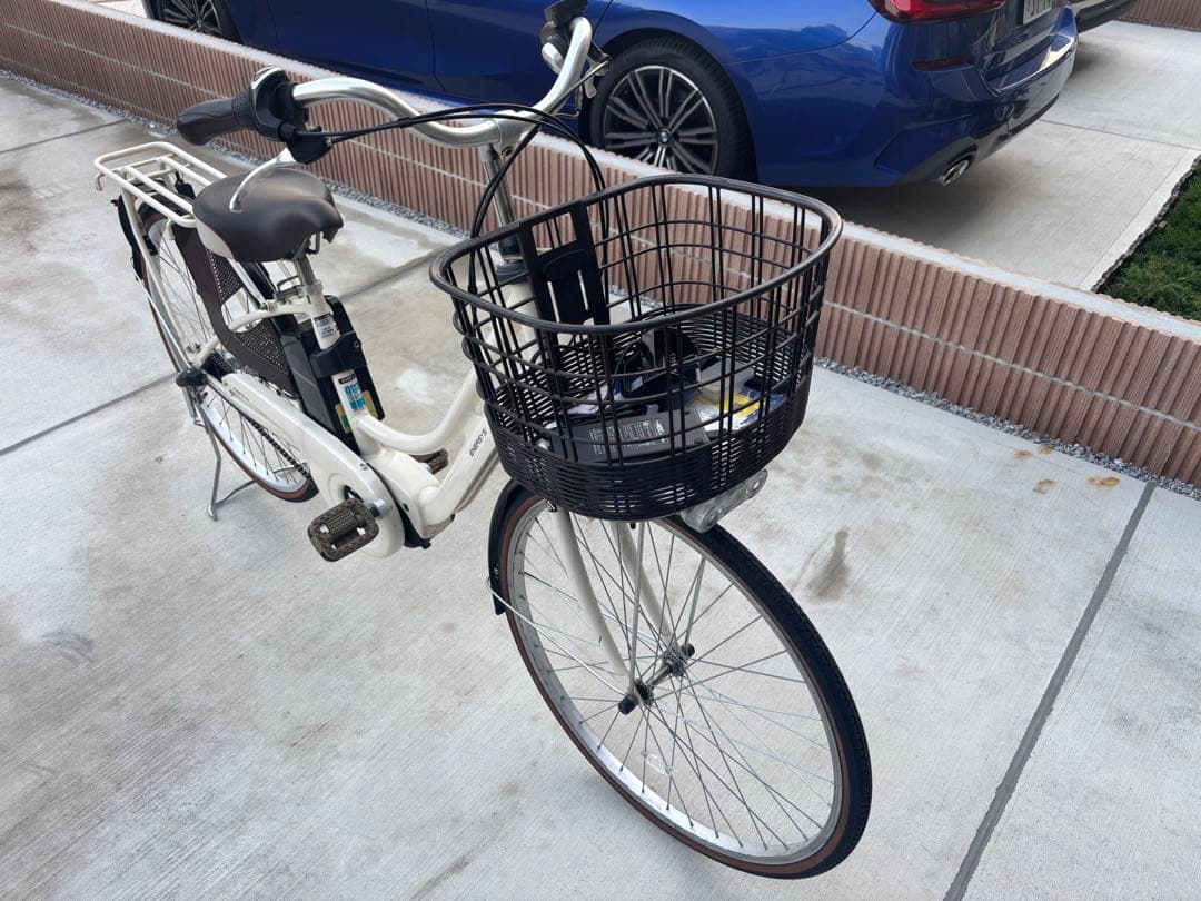 電動アシスト自転車 シティタイプ ホワイト あさひ　エナシスエブリ