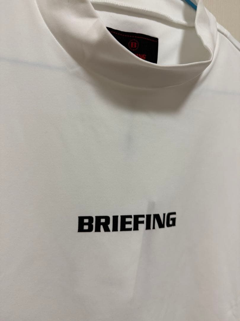 新品タグ付き　BRIEFING WS TOUR HIGHNECK ホワイト　L