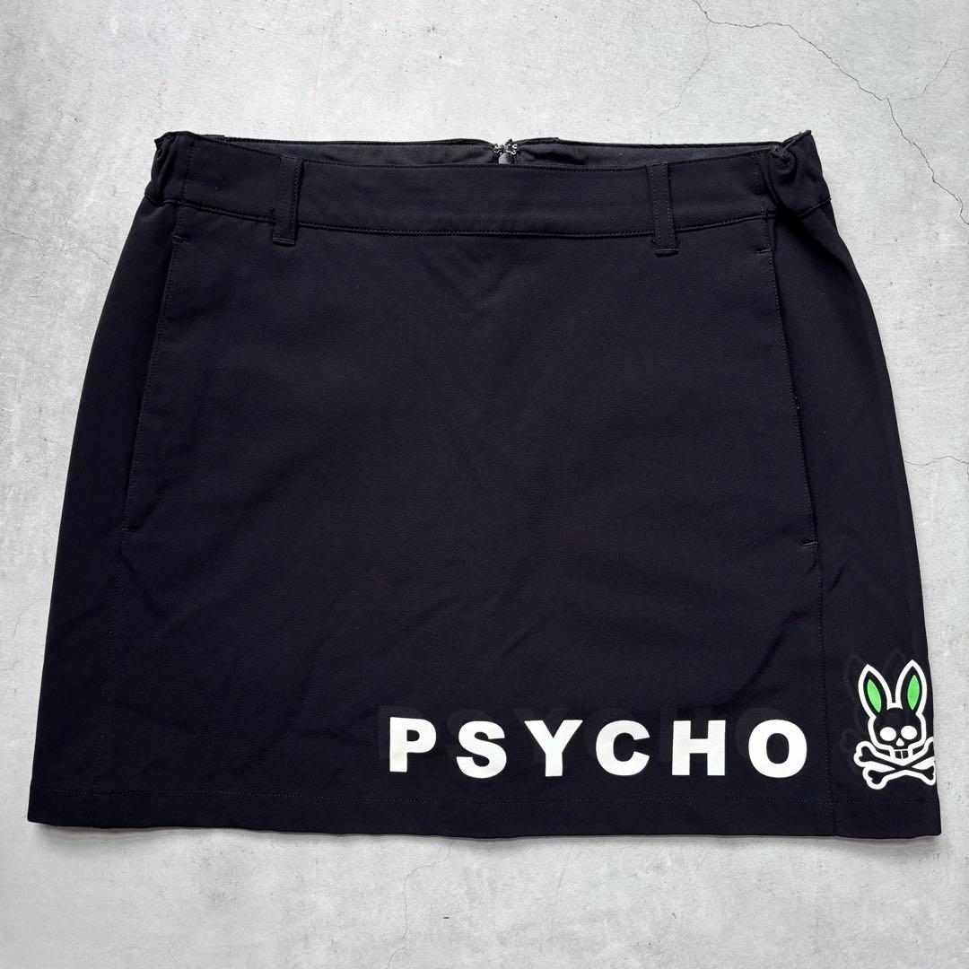 PSYCHO BUNNY サイコバニー ストレッチスカート ロゴ ペチコート付き