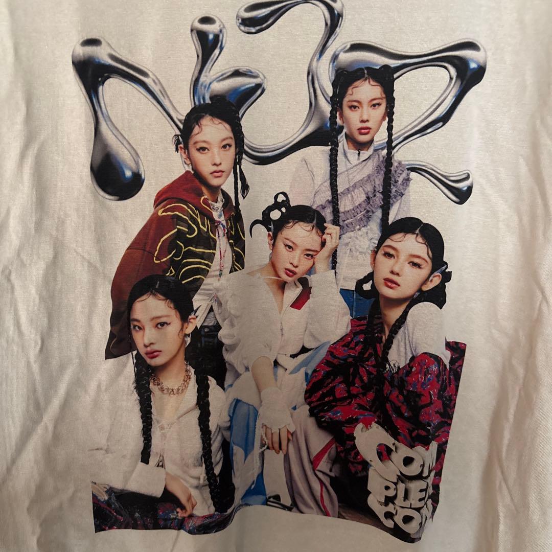 ニュージーンズ　tシャツ NJZ newjeans 韓国　アイドル　k-POP