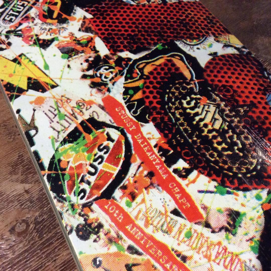 Stussy スケートボードデッキ 代官山店10周年