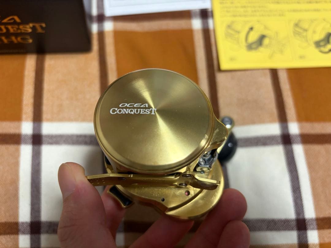 SHIMANO オシア　コンクエスト　201HG リール