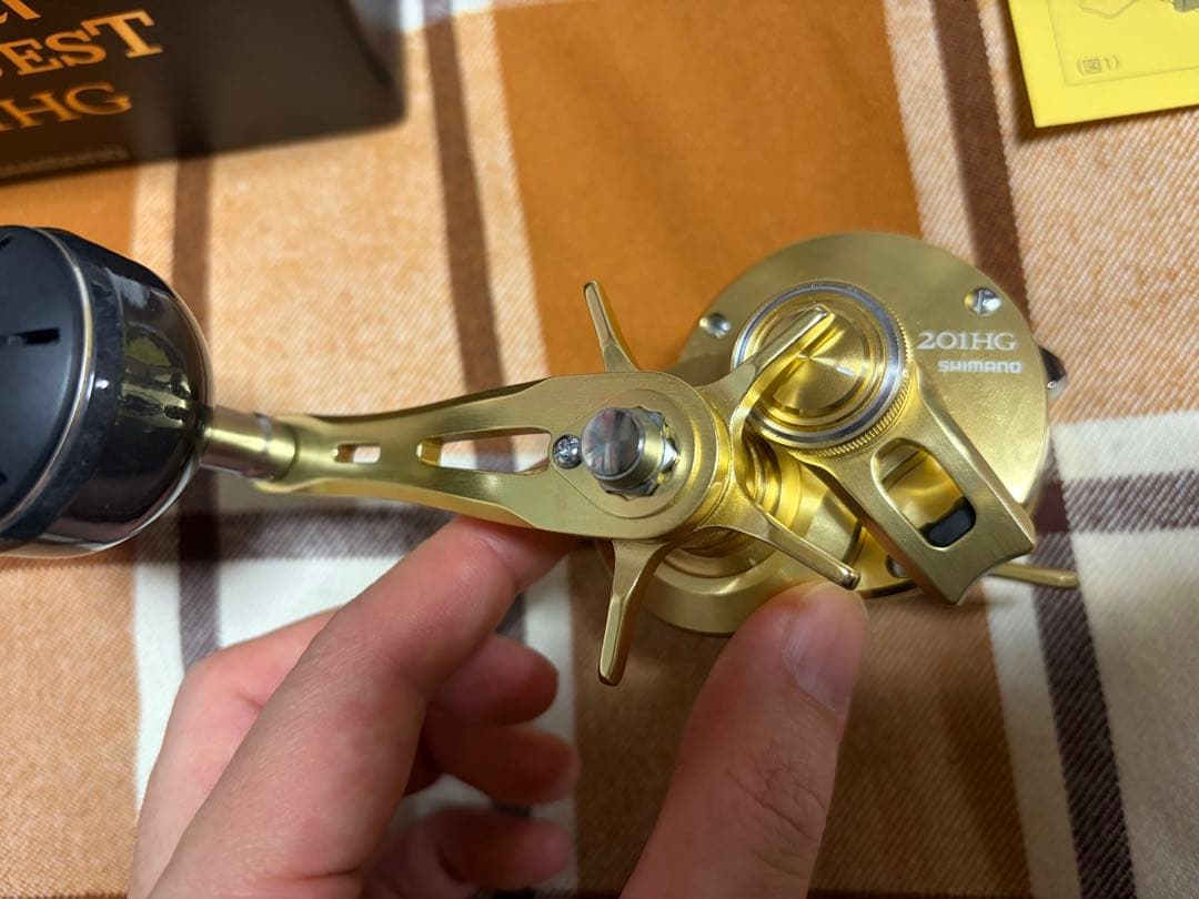 SHIMANO オシア　コンクエスト　201HG リール