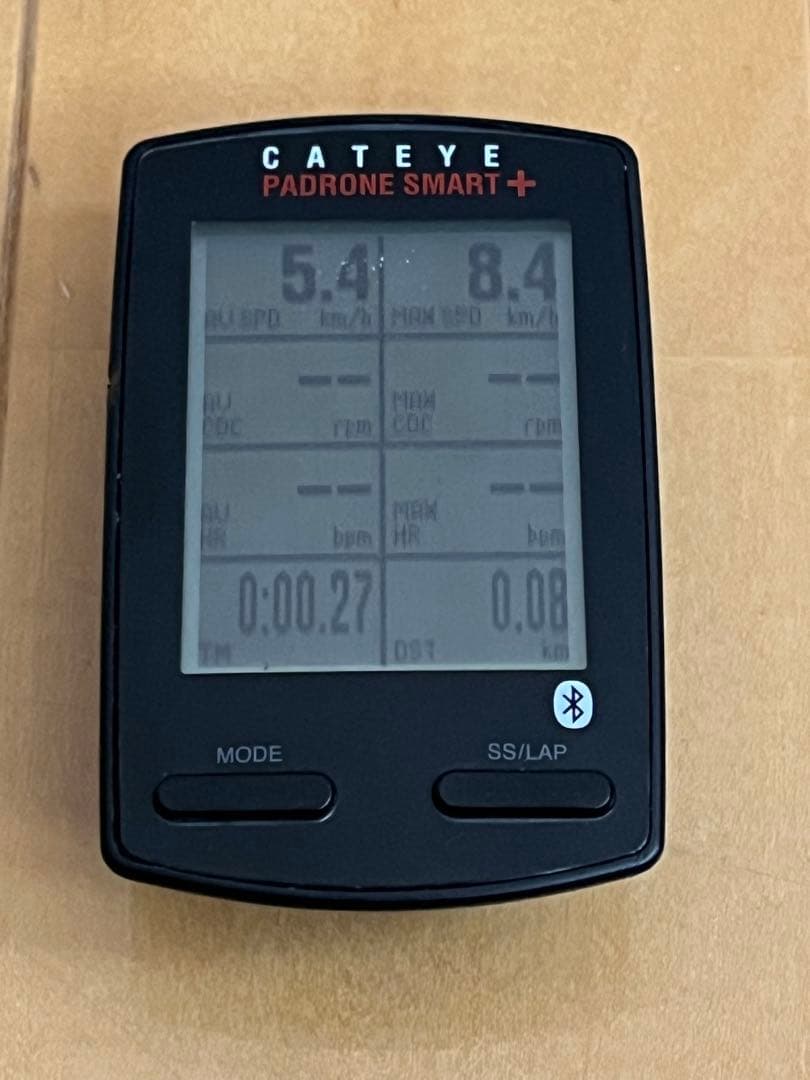 CATEYE PADROME Smart＋ CC-SC100BとISC-12
