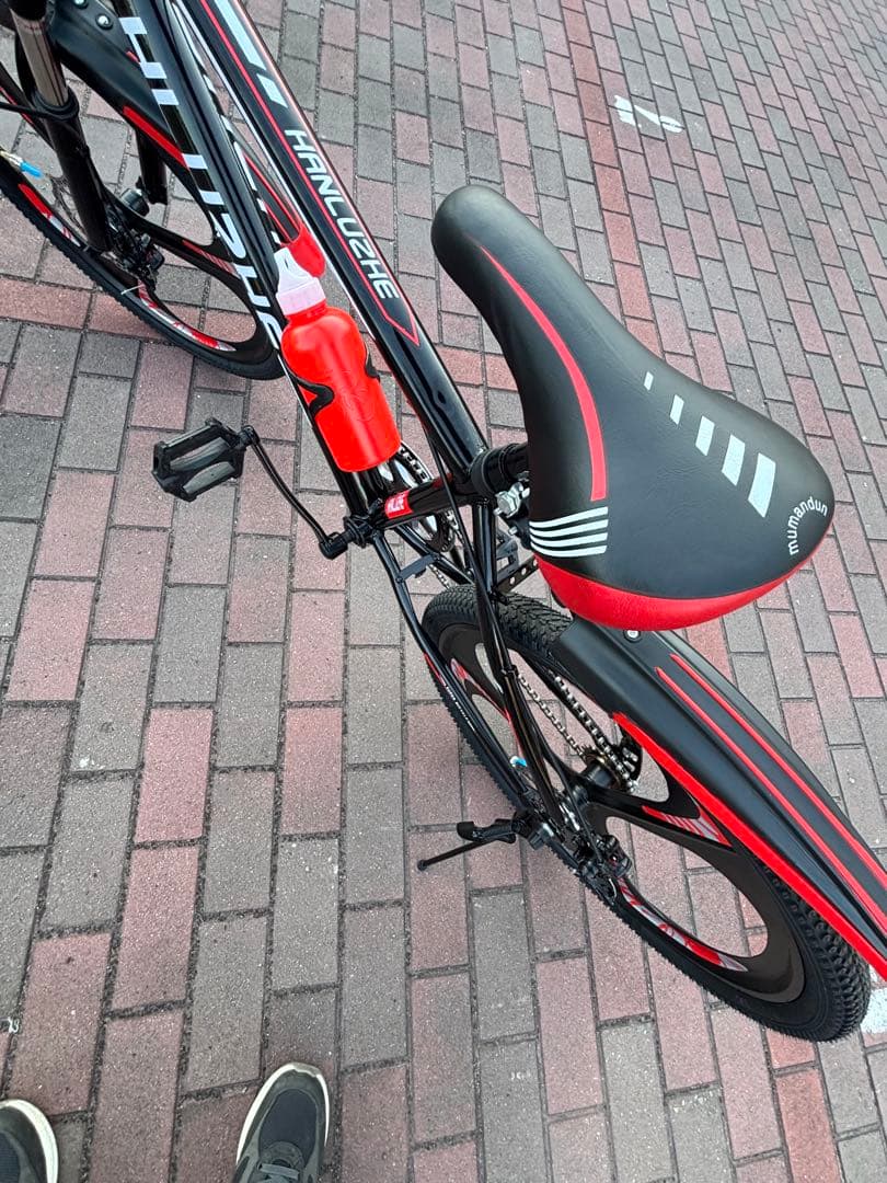 新車キッズ・サイクル(24㌅)お引き取り用ですが、→配達も可能です。