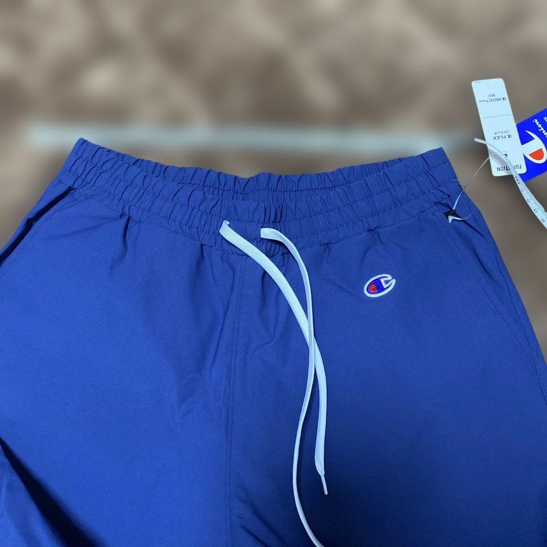 チャンピオントレーニングパンツレディースMウエストゴム ドローストリング付き