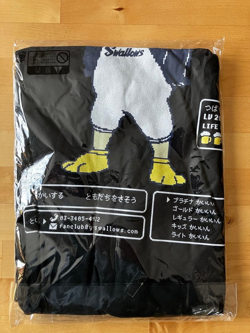 つば九郎　ヤクルトスワローズ　クルーTシャツXL