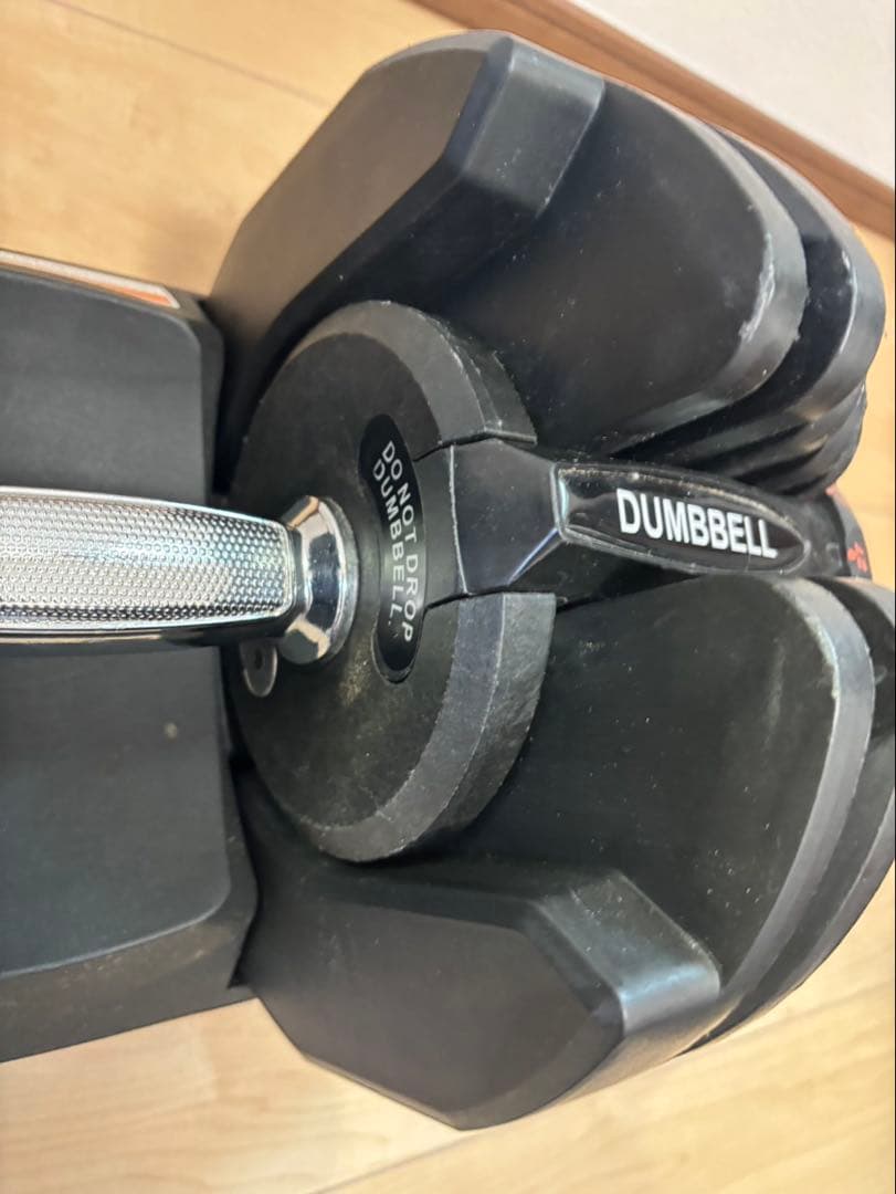 DUMBBELL 可変式ダンベル 40kg 筋トレ dumbbell ②