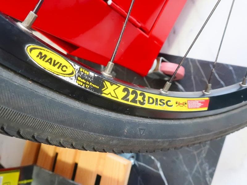 26インチ マヴィック MAVIC リアホイール 9速 ローター付 XT ハブ