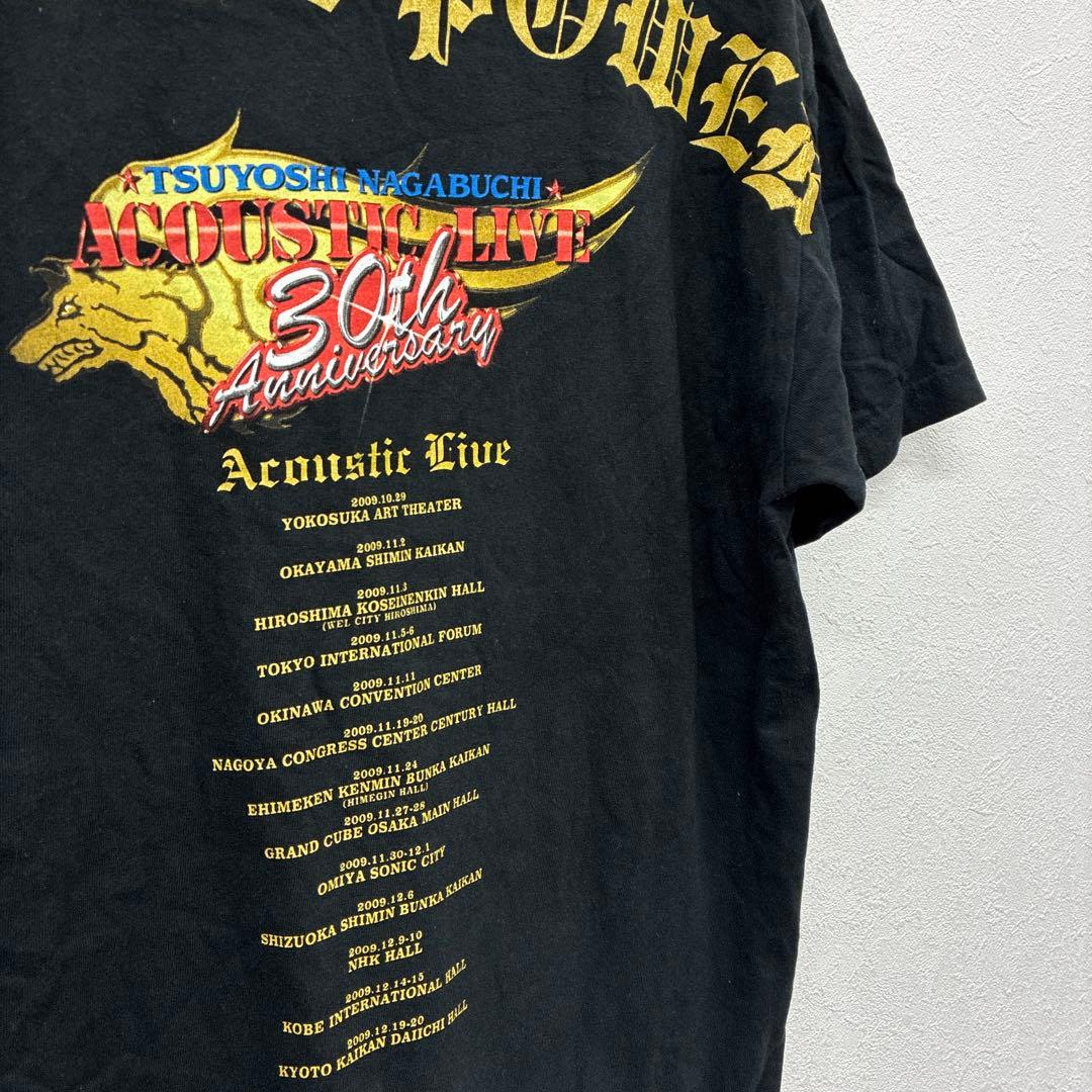 長渕剛 アコースティックライブ 30周年記念Tシャツ　◎43