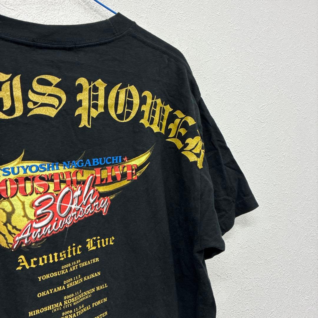 長渕剛 アコースティックライブ 30周年記念Tシャツ　◎43