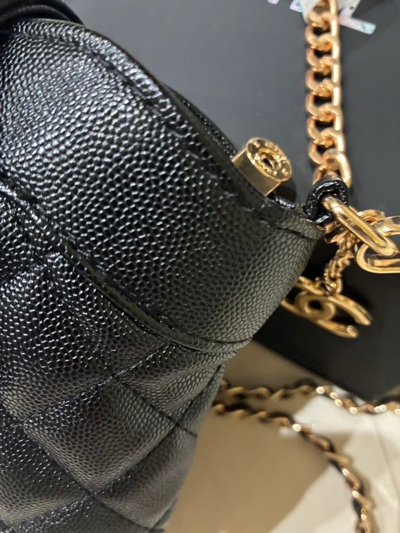 CHANEL シャネル　ノベルティキルティング　2way ショルダーバッグ