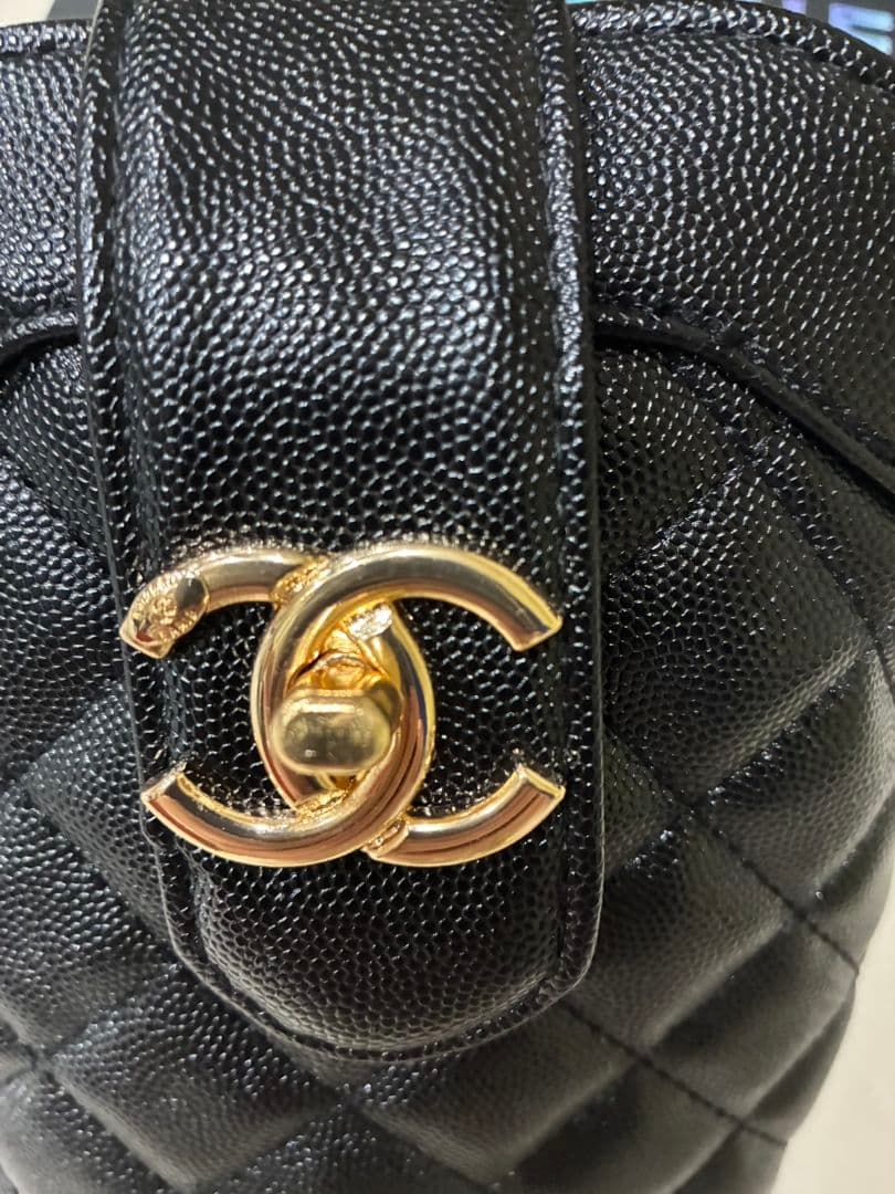 CHANEL シャネル　ノベルティキルティング　2way ショルダーバッグ