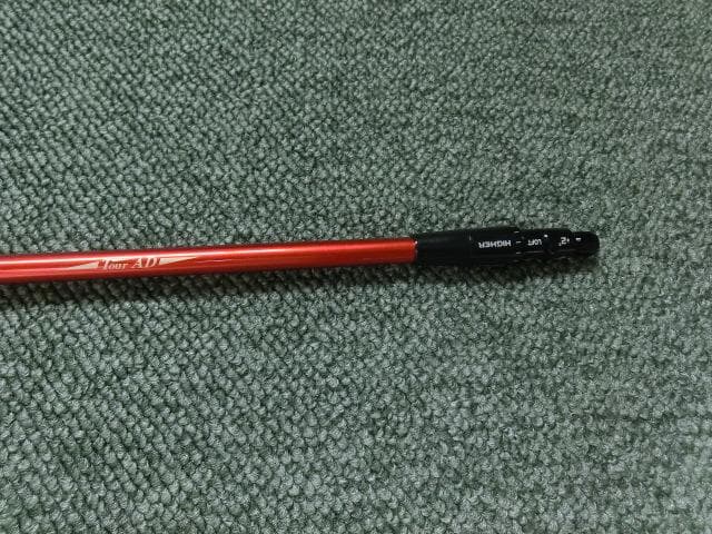 テーラーメイドスリーブ付きグラファイトデザインP9003 (X)装着時47.5