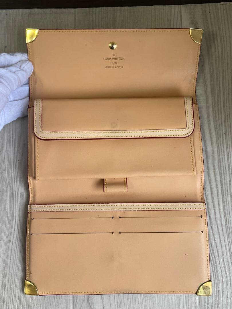 LOUIS VUITTONモノグラムマルチカラー ポルトトレゾール 三つ折長財布