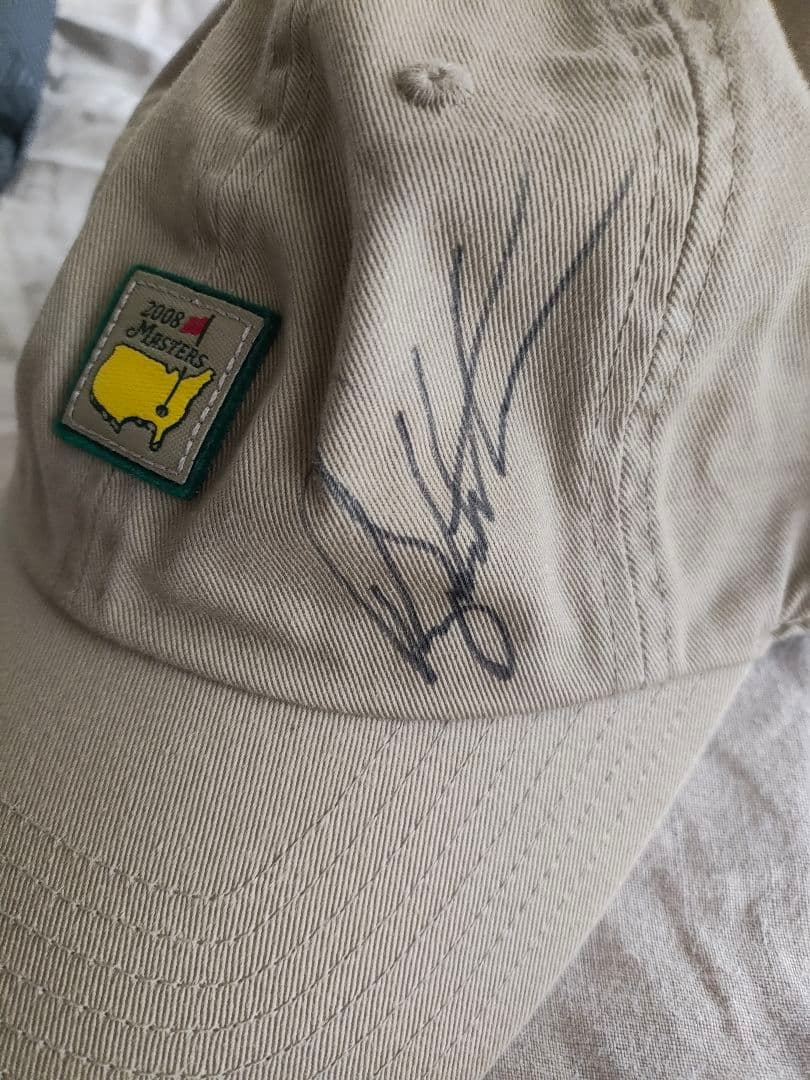 2008 Masters サイン入りキャップ