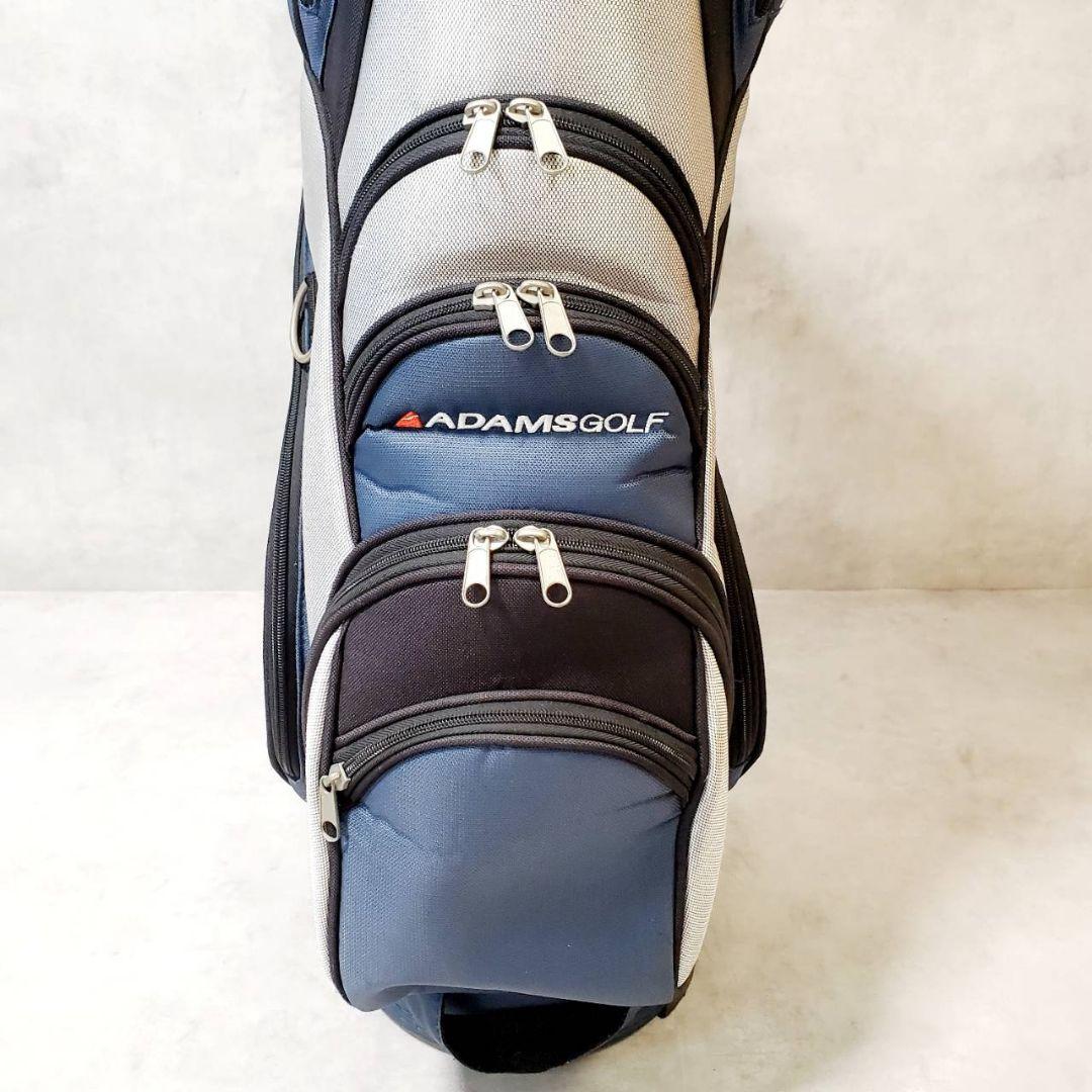 良品 アダムスゴルフ ADAMS GOLF 3点式 キャディバッグ ゴルフバッグ