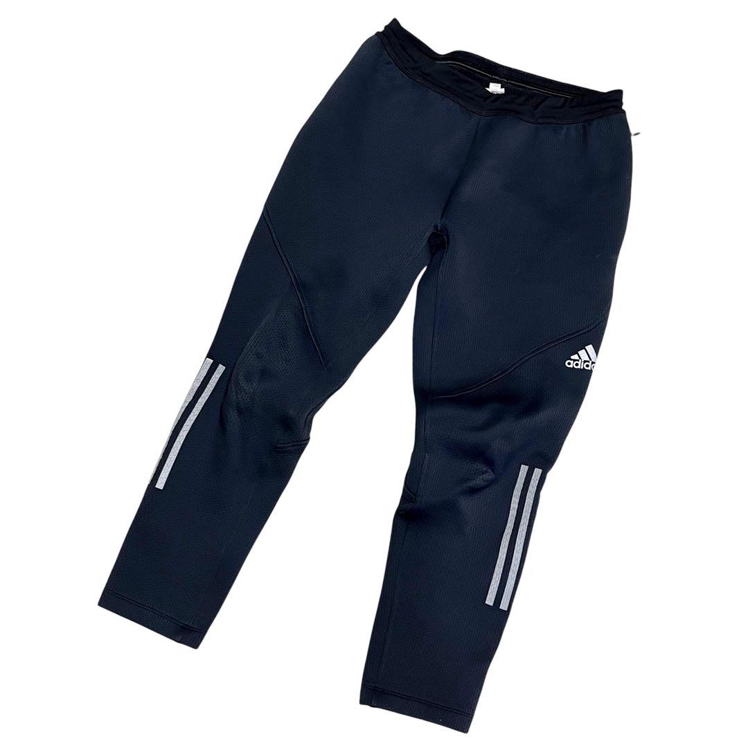 adidas ジャージ セットアップ 上下セット CLIMAHEAT ブラック