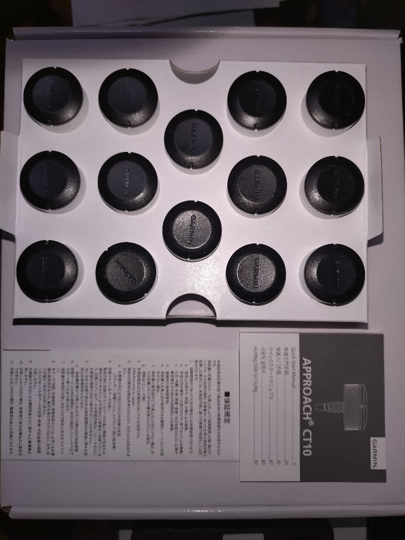GARMIN APPROACH CT10 センサー14個