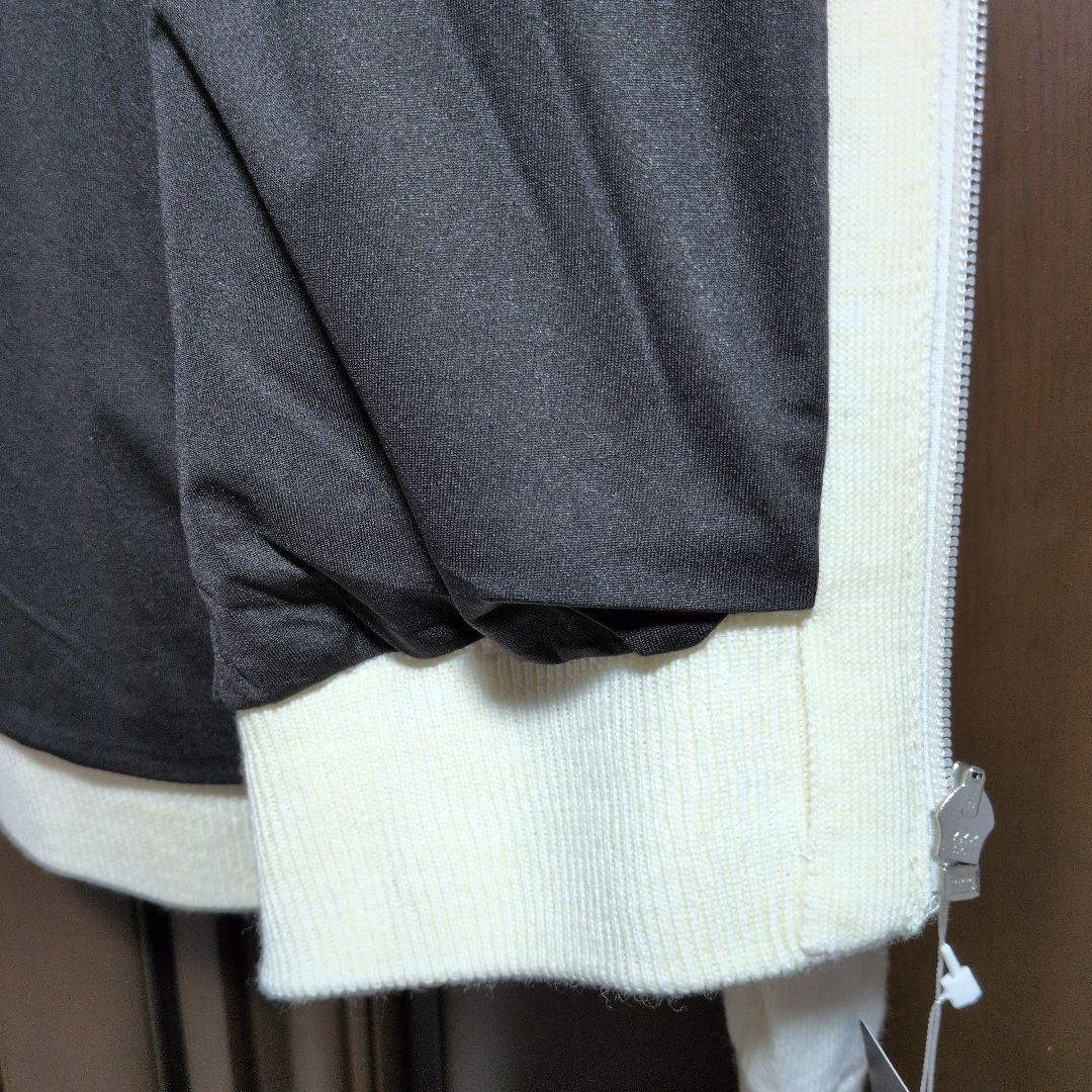 ルコック:レディース:Lサイズ:ゴルフ ジャガードフーディニットブルゾン:白