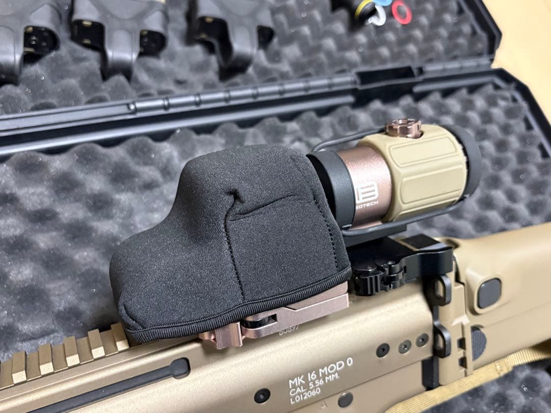 東京マルイ 次世代電動ガン SCAR-L CQC 追加部品多数＆ハードケース付き
