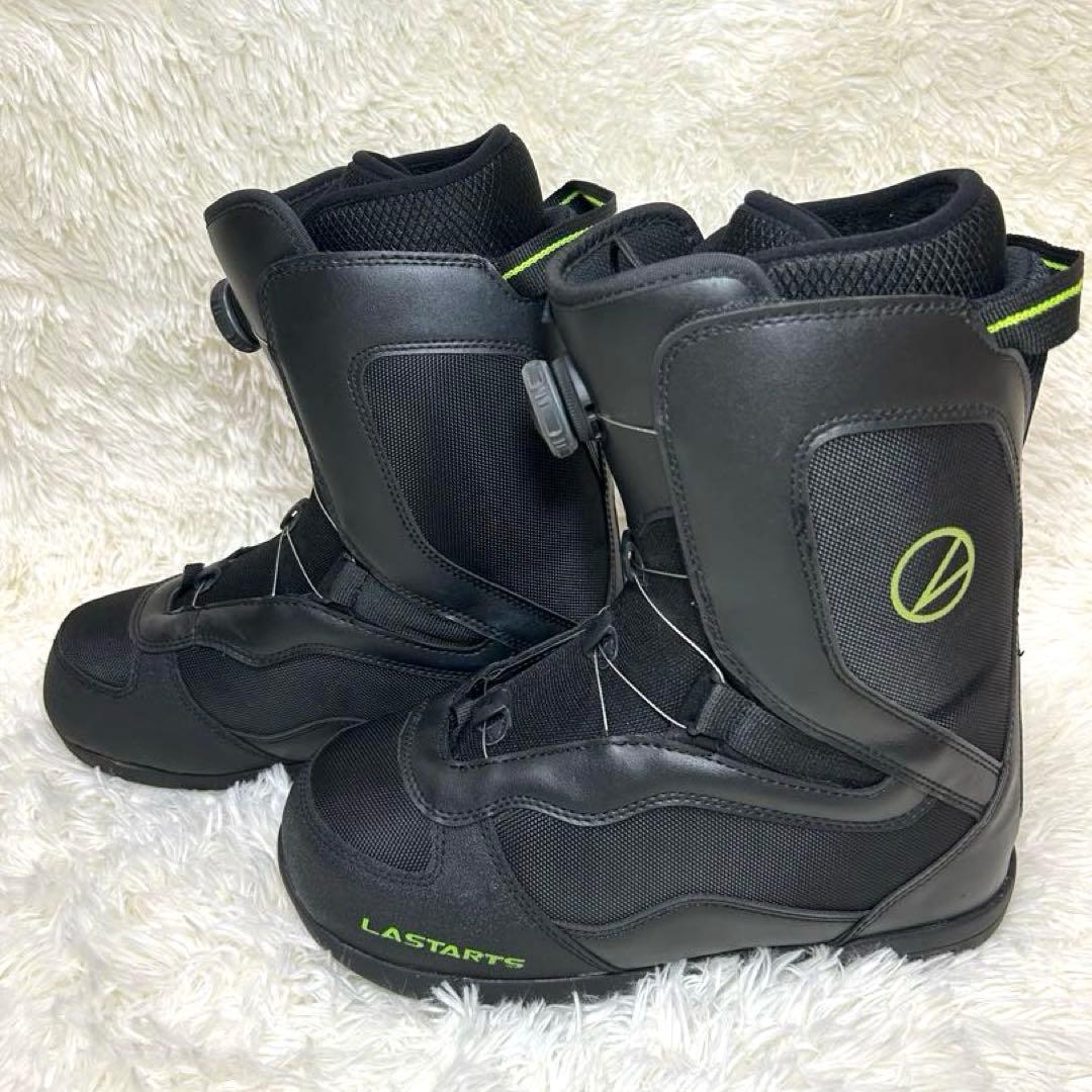 LASTARTS ブラック スノボ　ボア　雪遊び　スノーボードブーツ　27.5