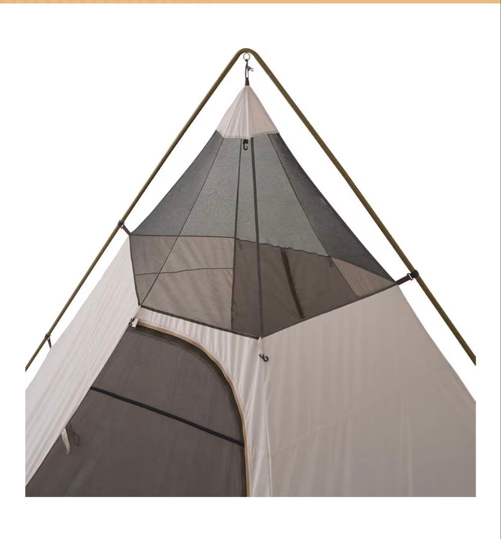 【美品】LOGOS Tradcanvas VポールTepee400 ４人用