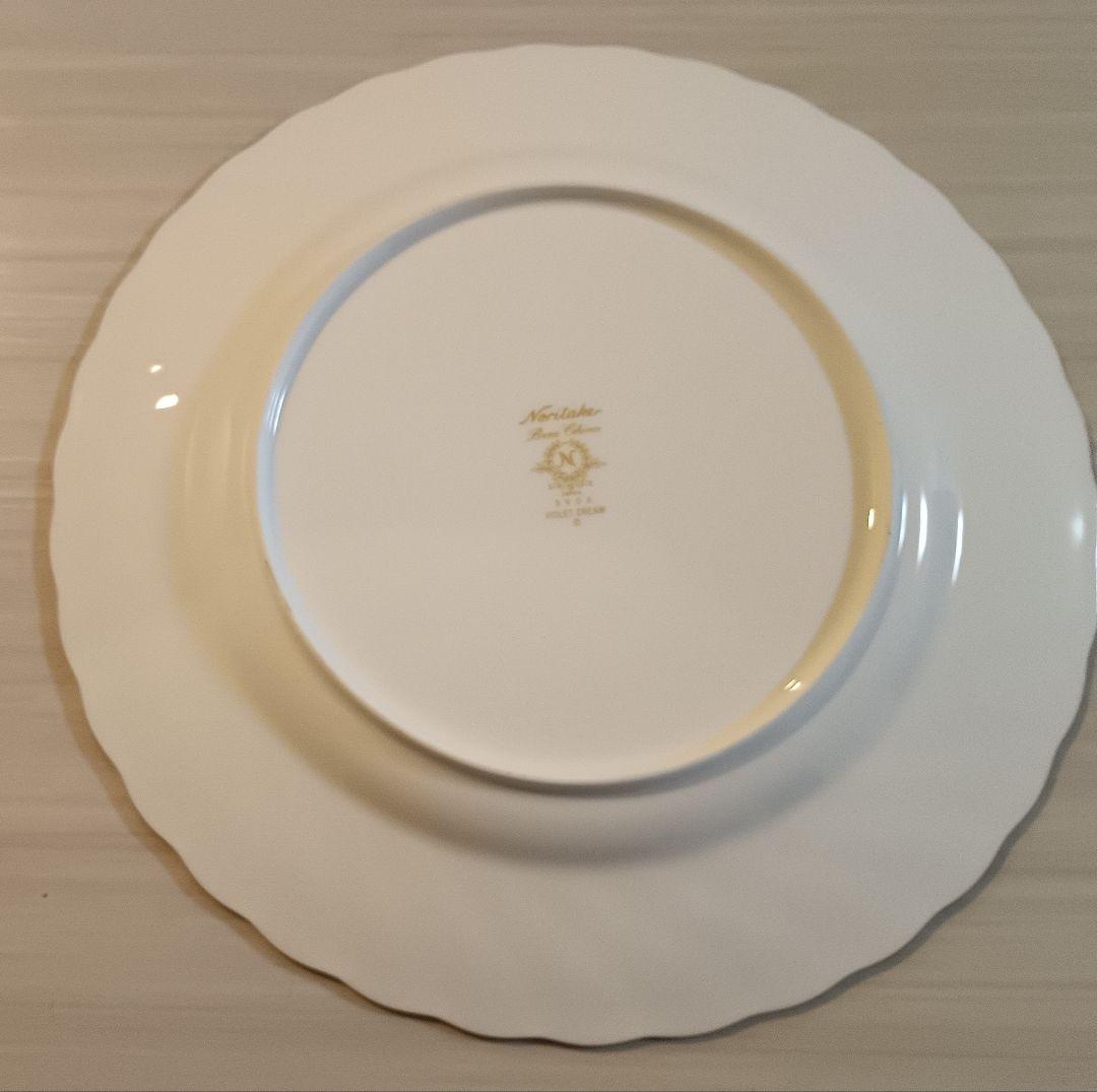Noritake バイオレットディナープレート6枚セット