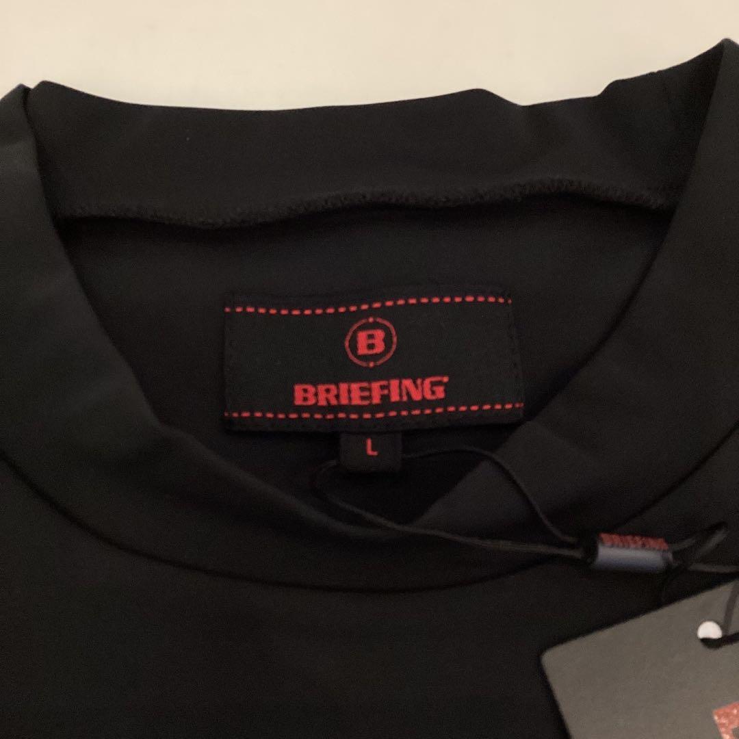 新品　BRIEFING MINI 3D LOGO HIGHNECK ブラックL