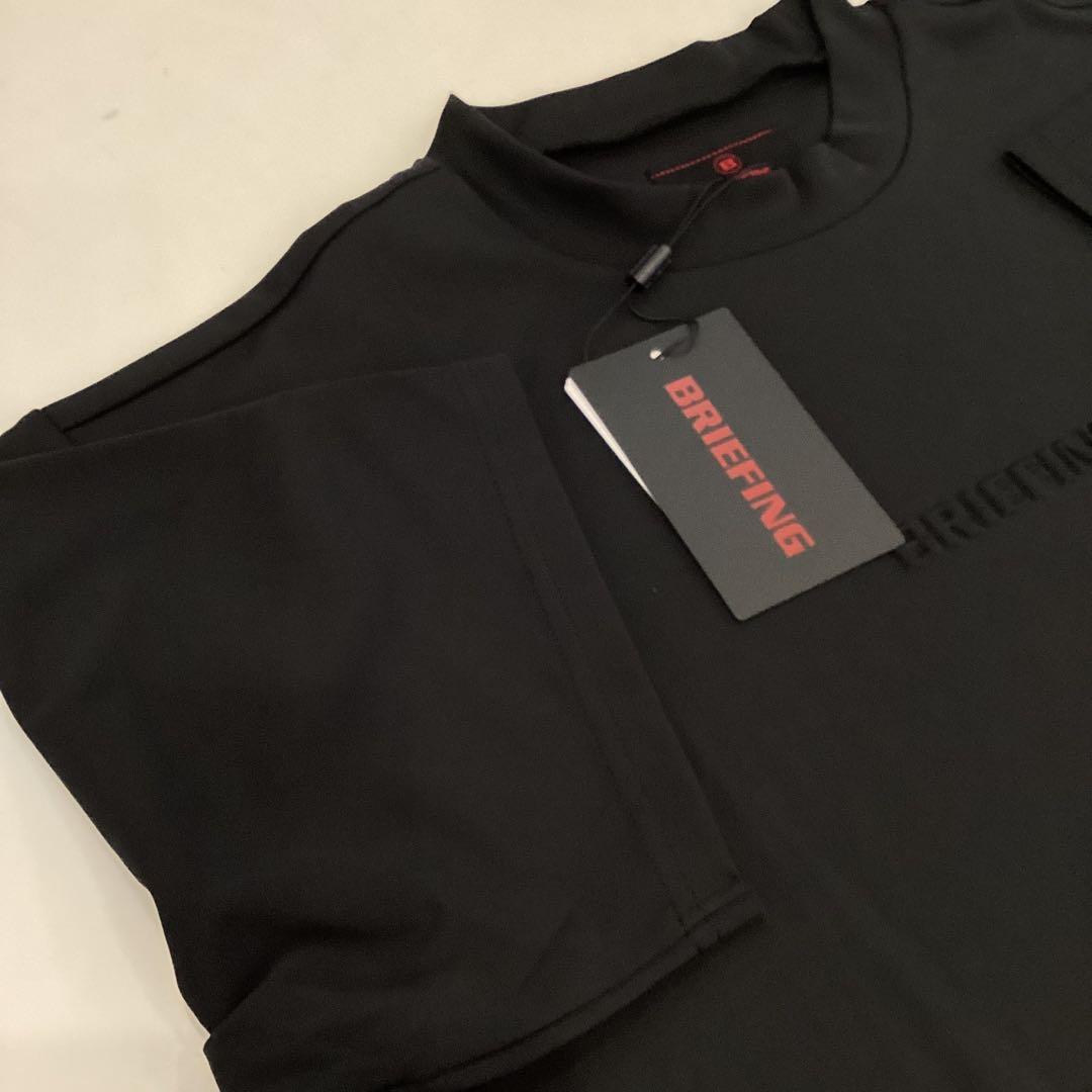 新品　BRIEFING MINI 3D LOGO HIGHNECK ブラックL