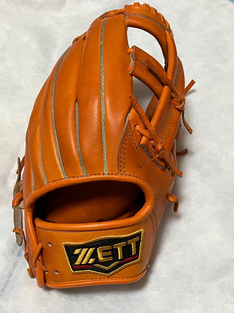M*送様 ZETT プロステイタス軟式内野用グローブ