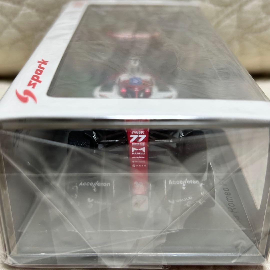 スパーク 1/43 アルファロメオ C42 ボッタス　2022エミリアロマーニャ